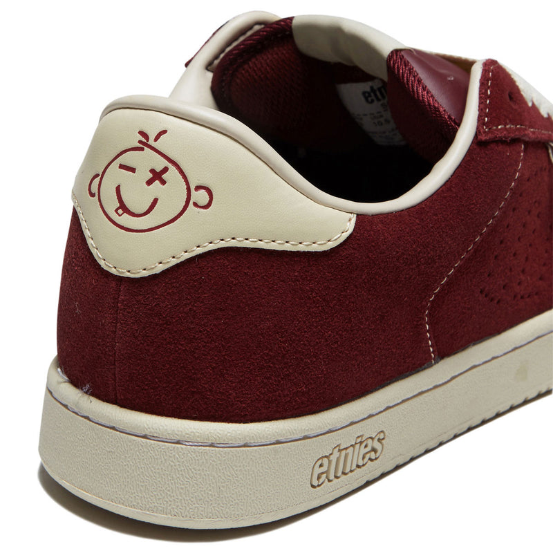 Etnies Scam Shoes - Burgundy/Tan