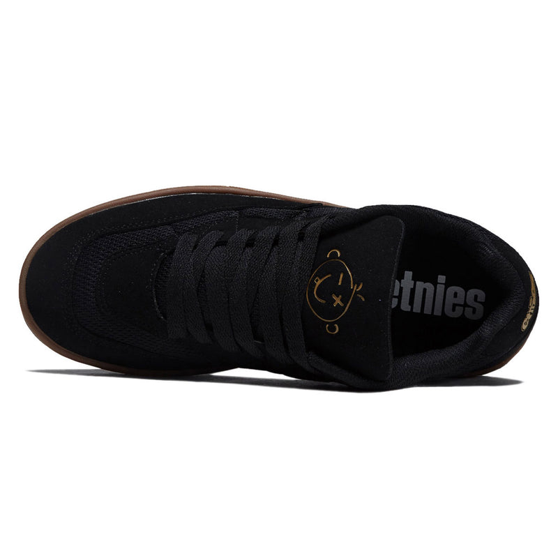 Etnies Snake Shoes - Black/Gum