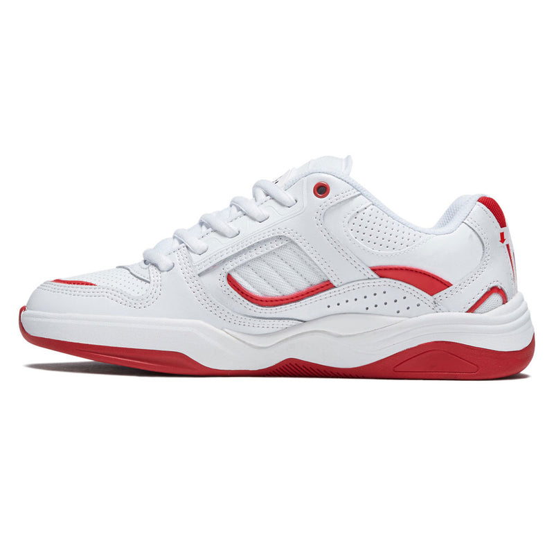 eS TJ Rogers Shoes - White/Red