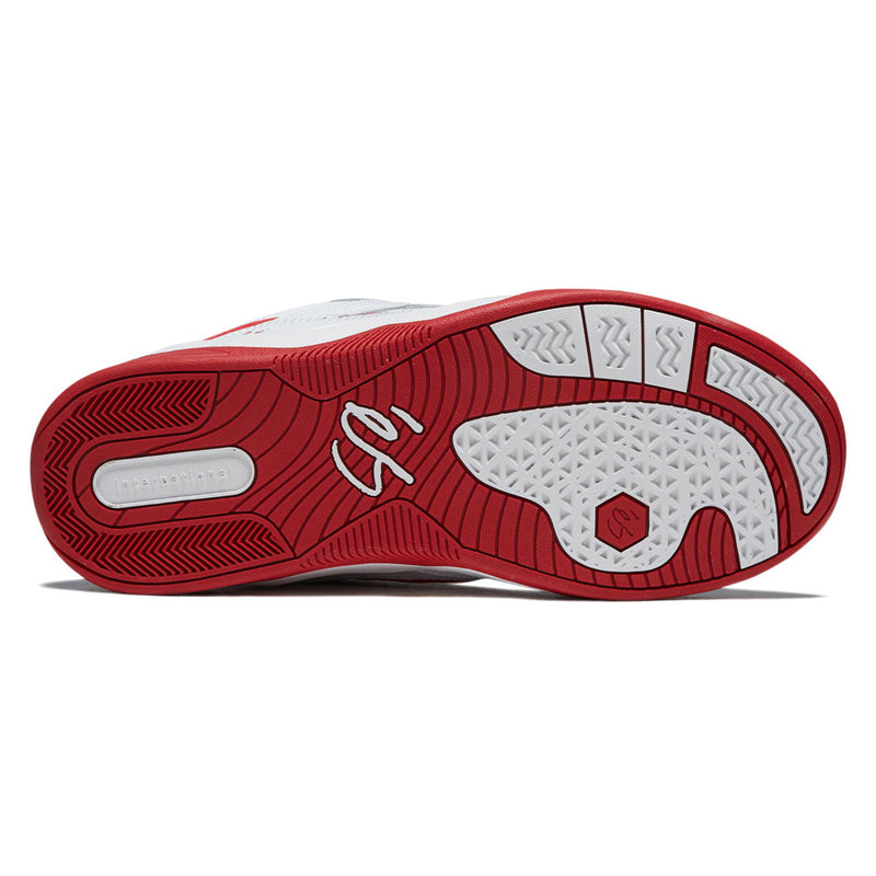 eS TJ Rogers Shoes - White/Red