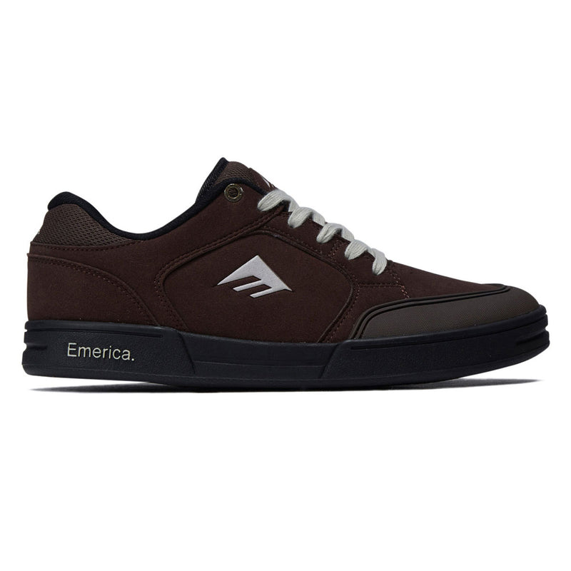 Emerica Heritic Shoes - Brown/Black/Tan