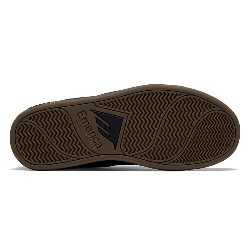 Emerica Heritic Shoes - Black/Black/Gum