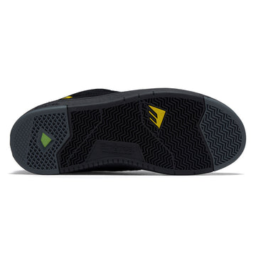 Emerica Mute Shoes - Black/Yellow/Black