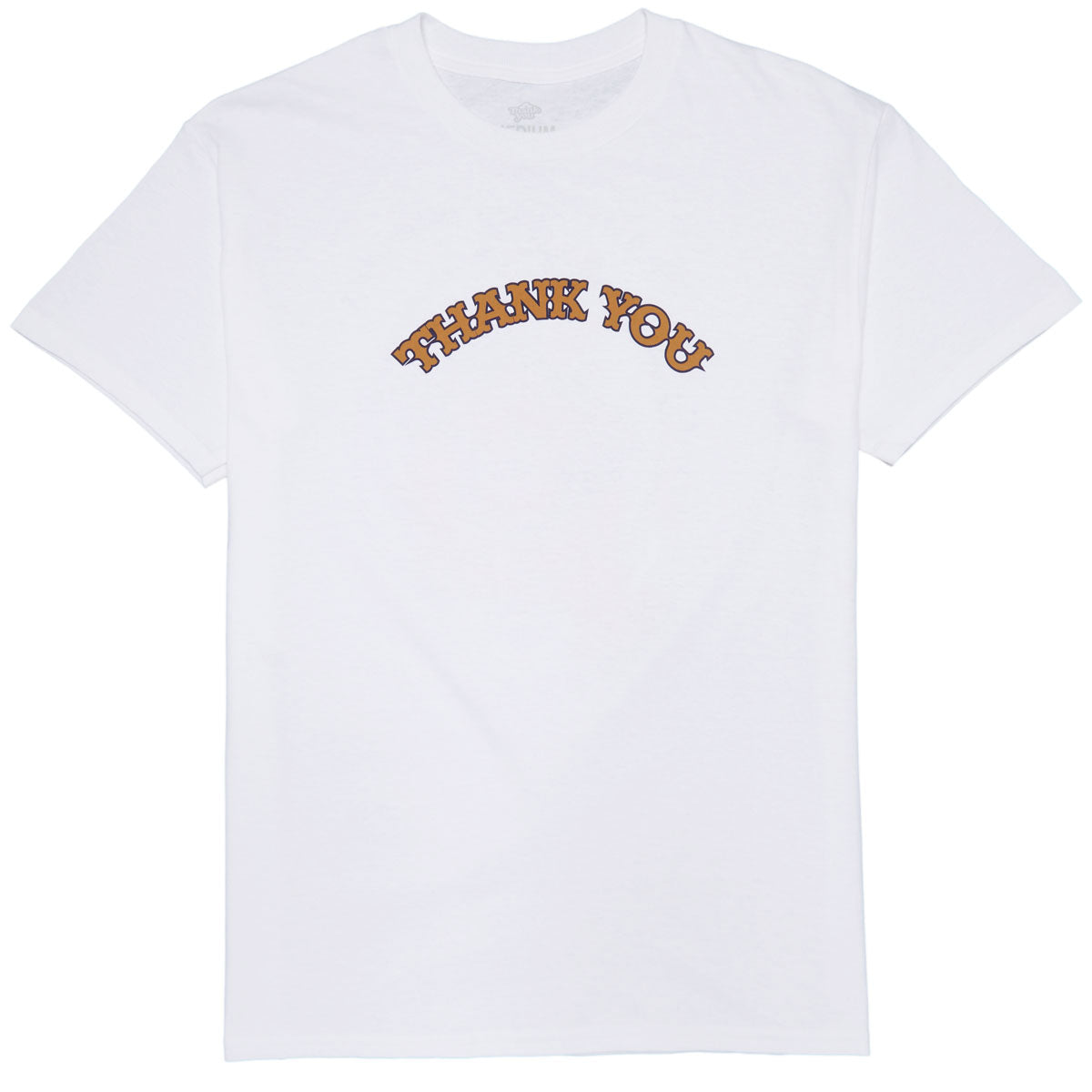 Thank You Roll Up T-Shirt - White image 2