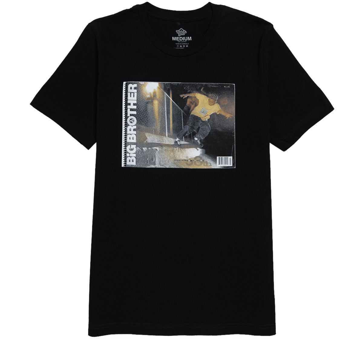 Thank You Anniversary Cover T-Shirt - Black image 1