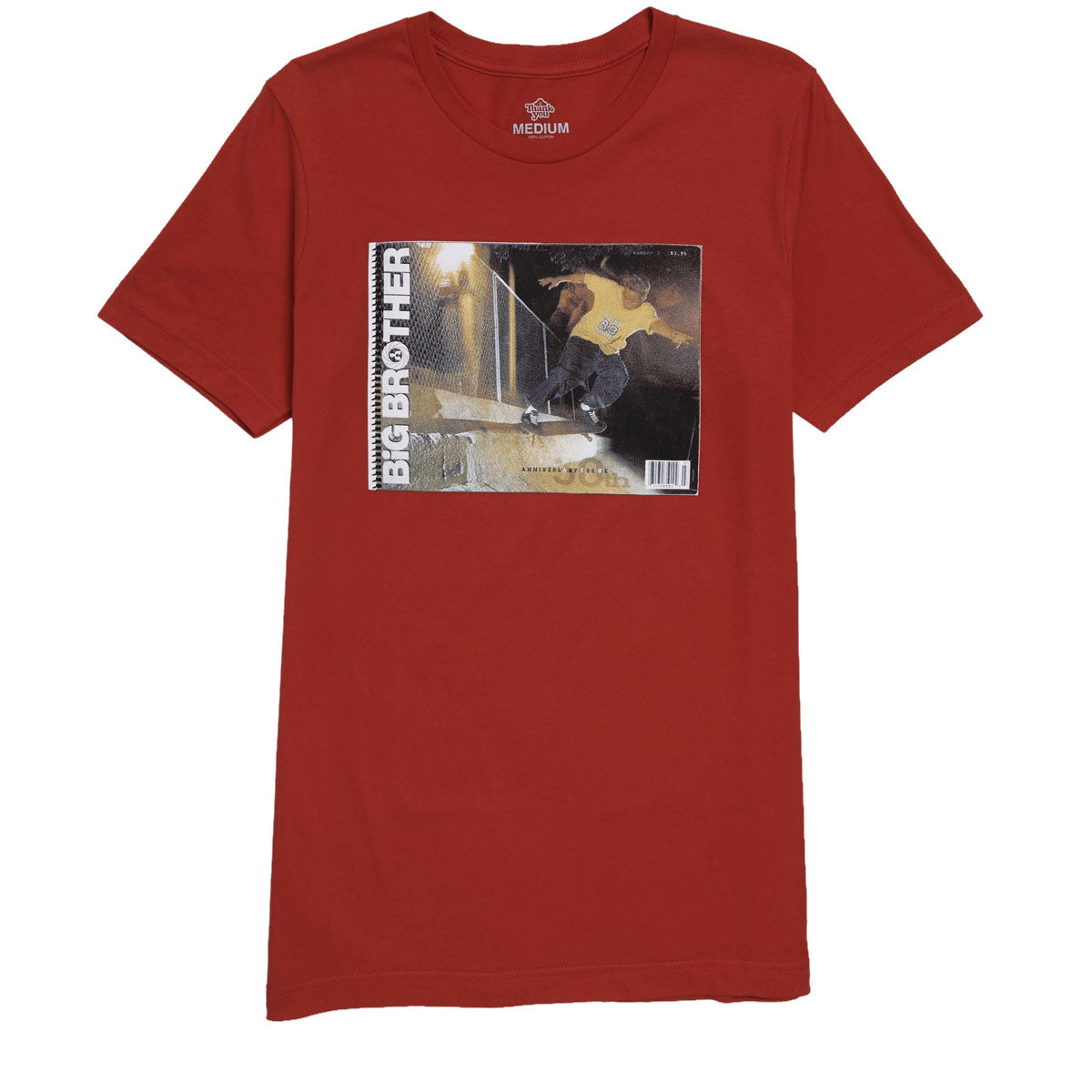 Thank You Anniversary Cover T-Shirt - Red image 1