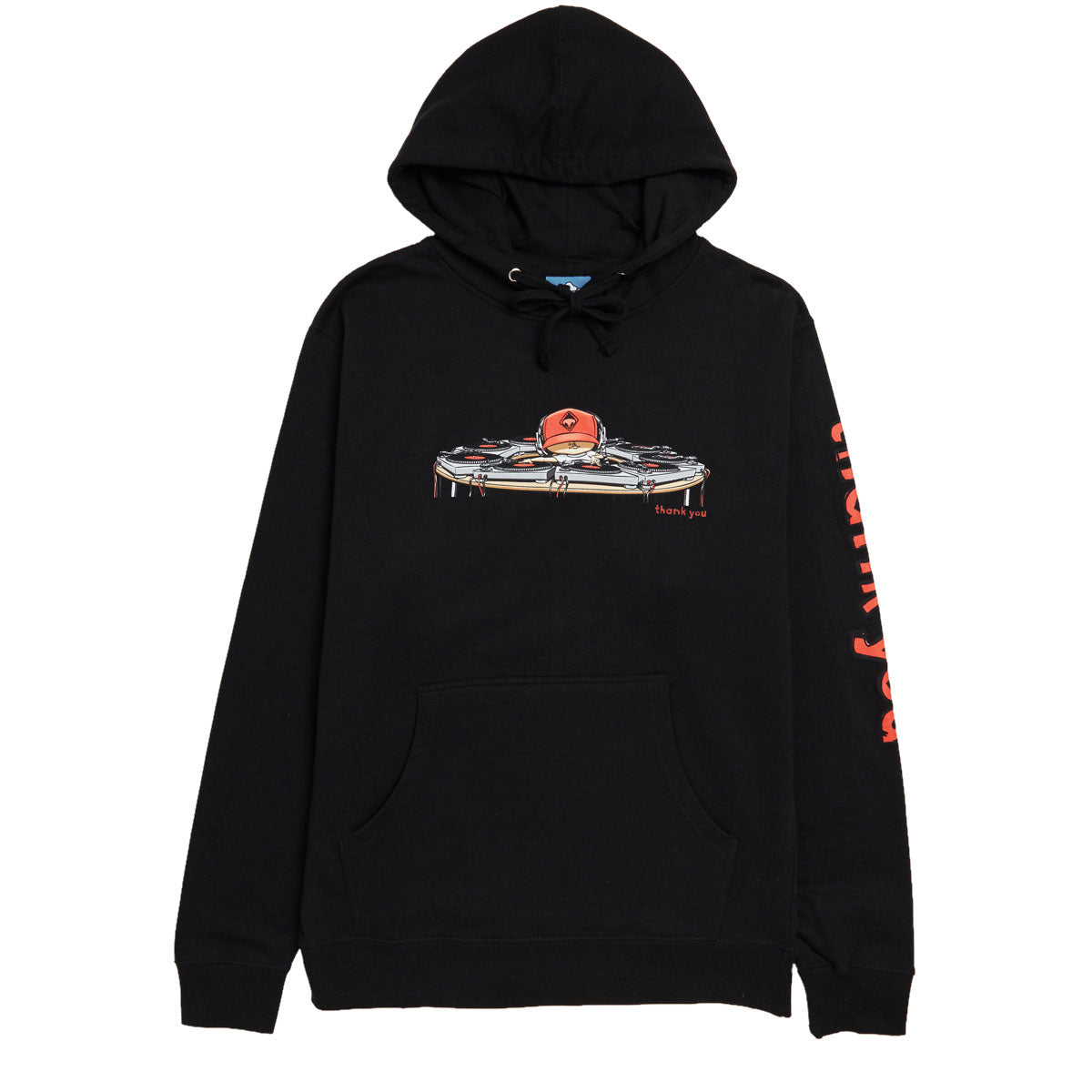 Thank You x Ronnie Creager Mix Master Hoodie - Black image 1