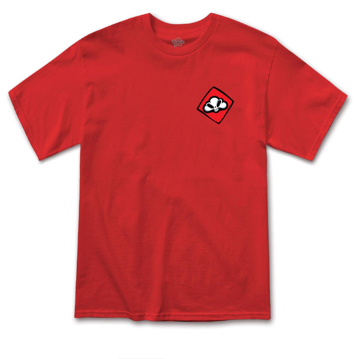 Thank You x Ronnie Creager Turntable T-Shirt - Red image 2