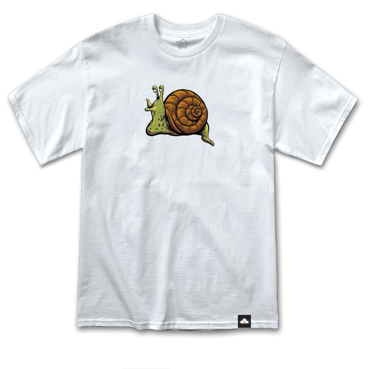 Thank You Snail T-Shirt - White image 1
