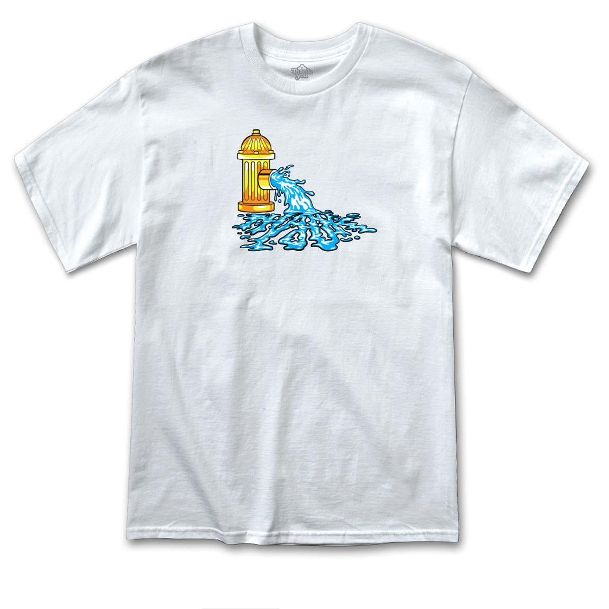 Thank You Fire Hydrant T-Shirt - White image 1