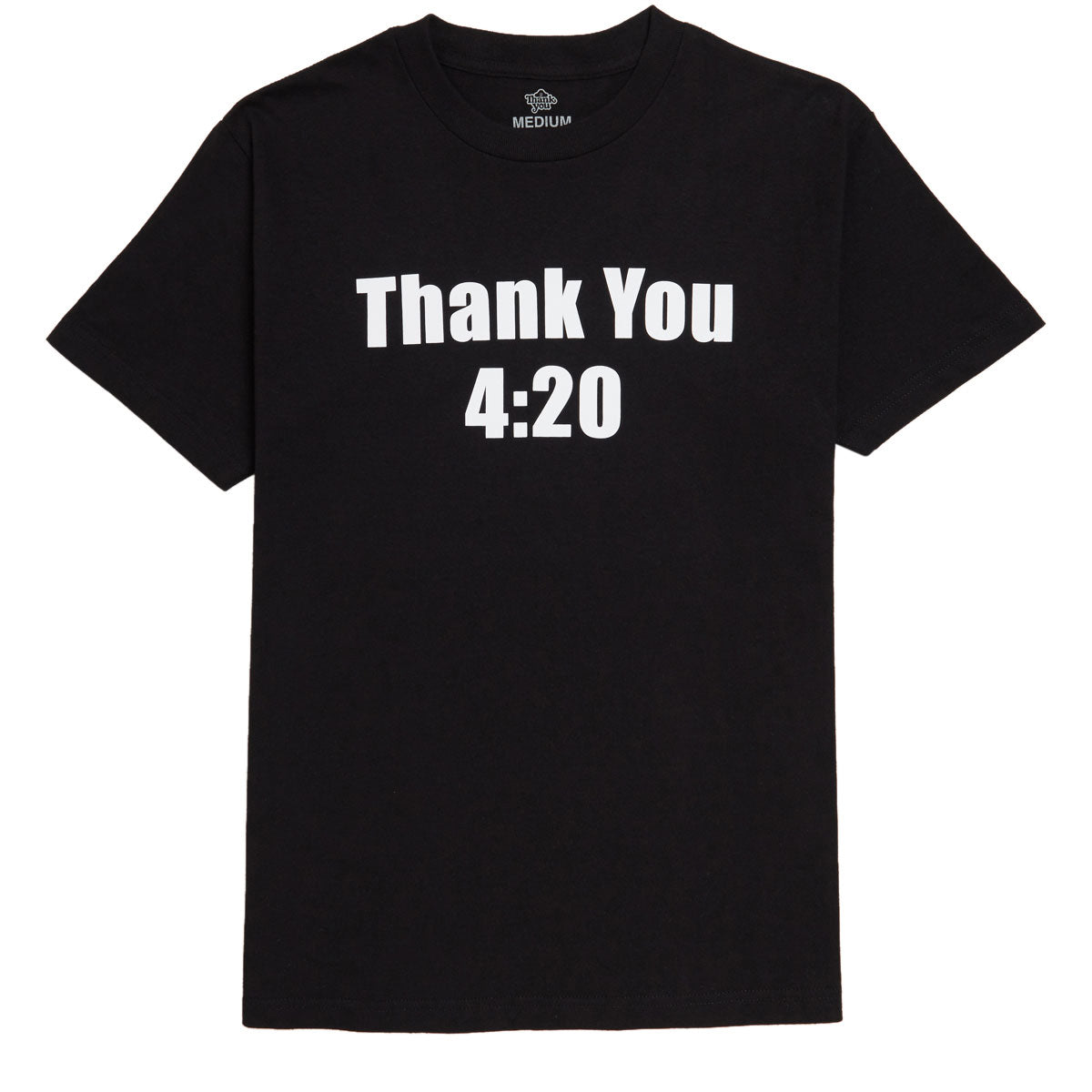 Thank You 420 T-Shirt - Black image 1
