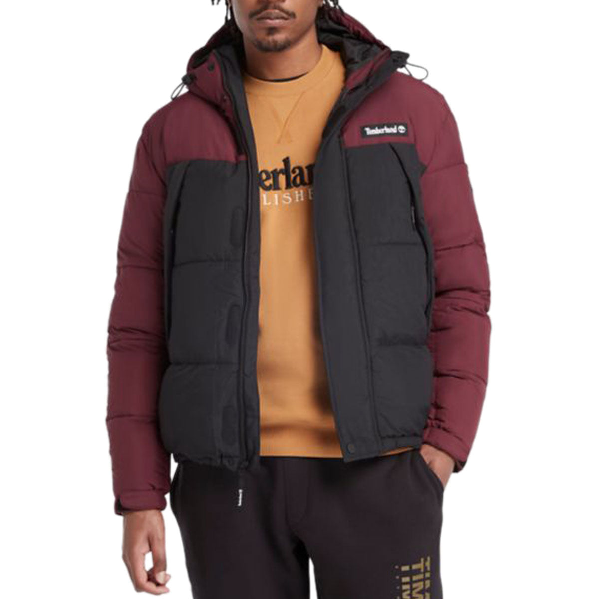 Timberland DWR Outdoor Archive Puffer Jacket - Port Royale/Black image 1
