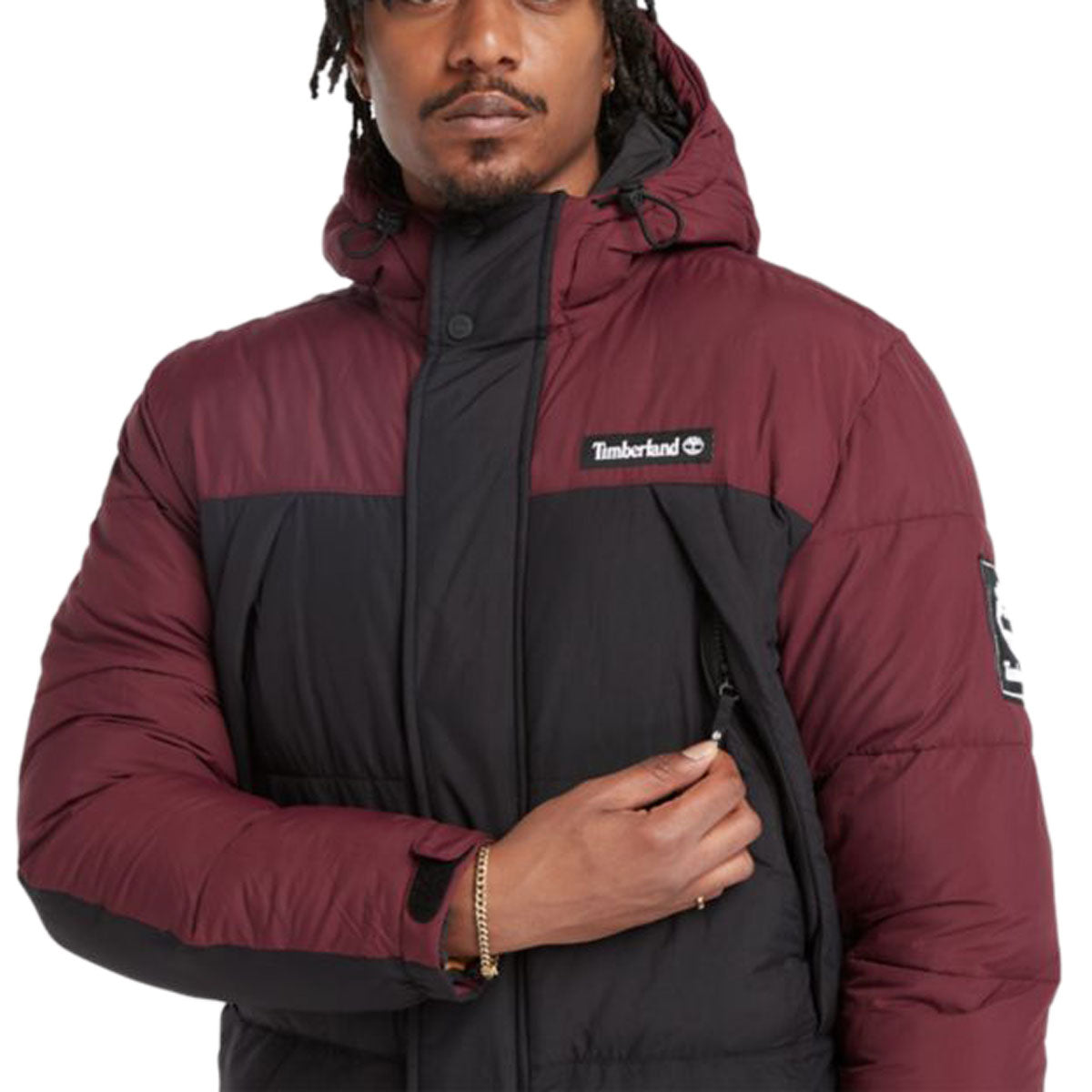 Timberland DWR Outdoor Archive Puffer Jacket - Port Royale/Black image 3