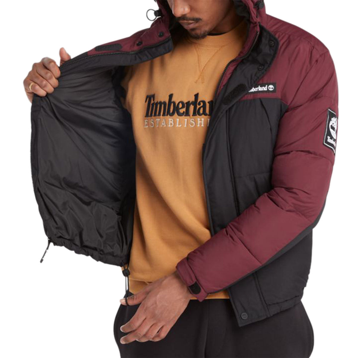 Timberland DWR Outdoor Archive Puffer Jacket - Port Royale/Black image 2