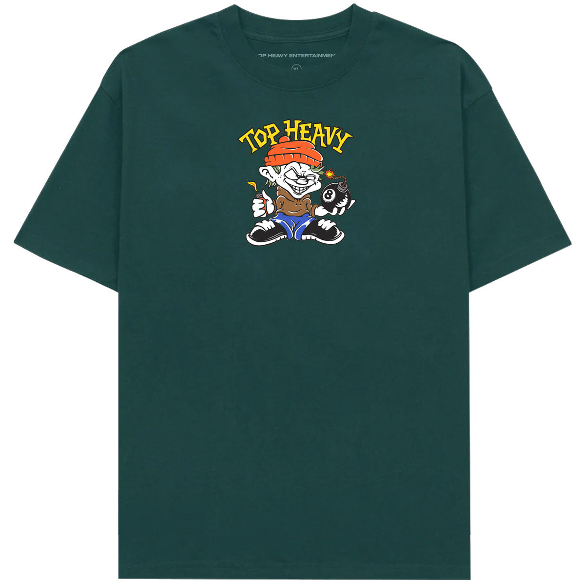 Top Heavy Top Boy T-Shirt - Forest image 1