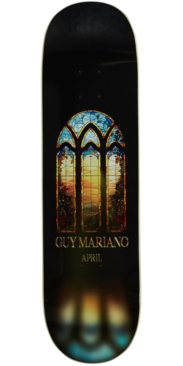 April Guy Mariano Stainglass Skateboard Deck - 8.38