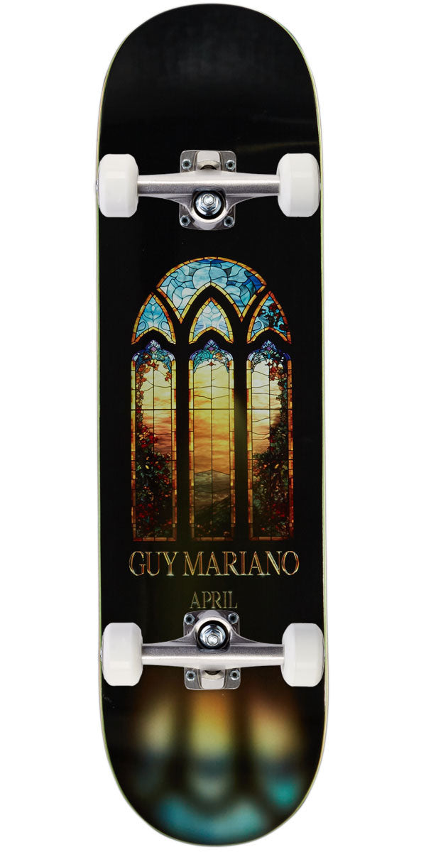 April Guy Mariano Stainglass Skateboard Complete - 8.38