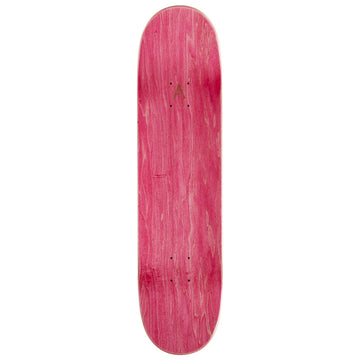 April OG Logo Skateboard Complete - White/Pink - 8.00