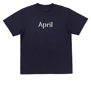 April OG Logo T-Shirt - Navy