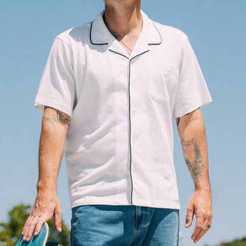 CCS Lounge Mesh Shirt - White