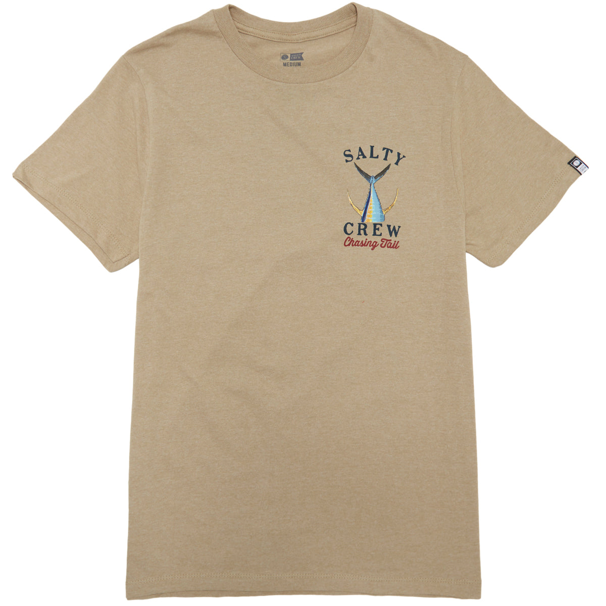 Salty Crew Tailed T-Shirt - Khaki Heather image 2
