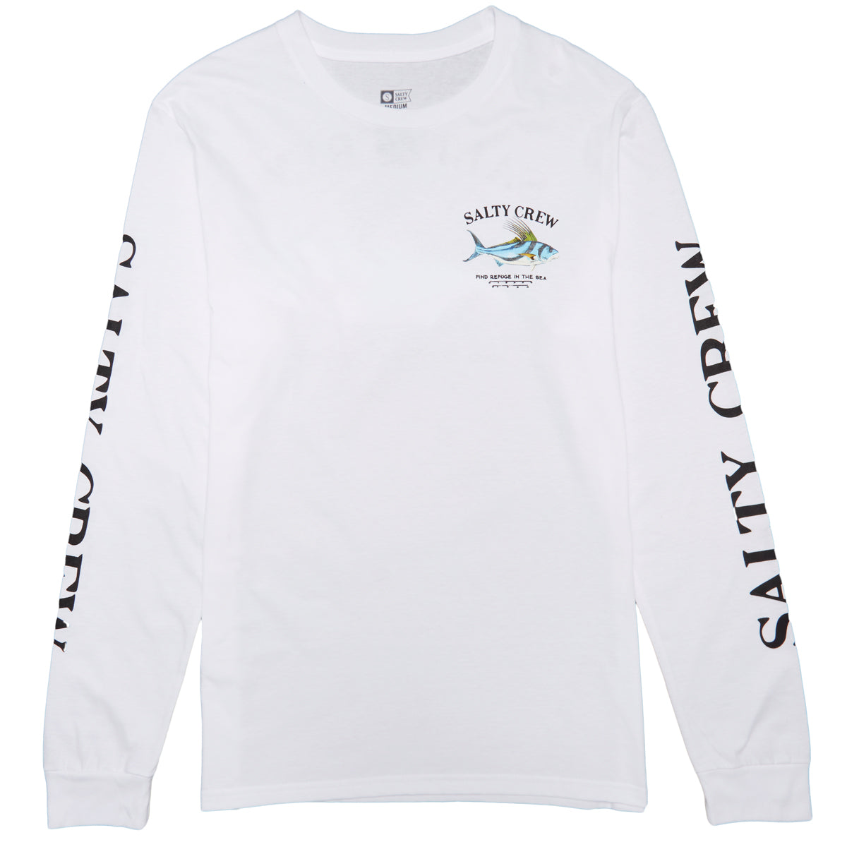 Salty Crew Rooster Premium Long Sleeve T-Shirt - White image 2