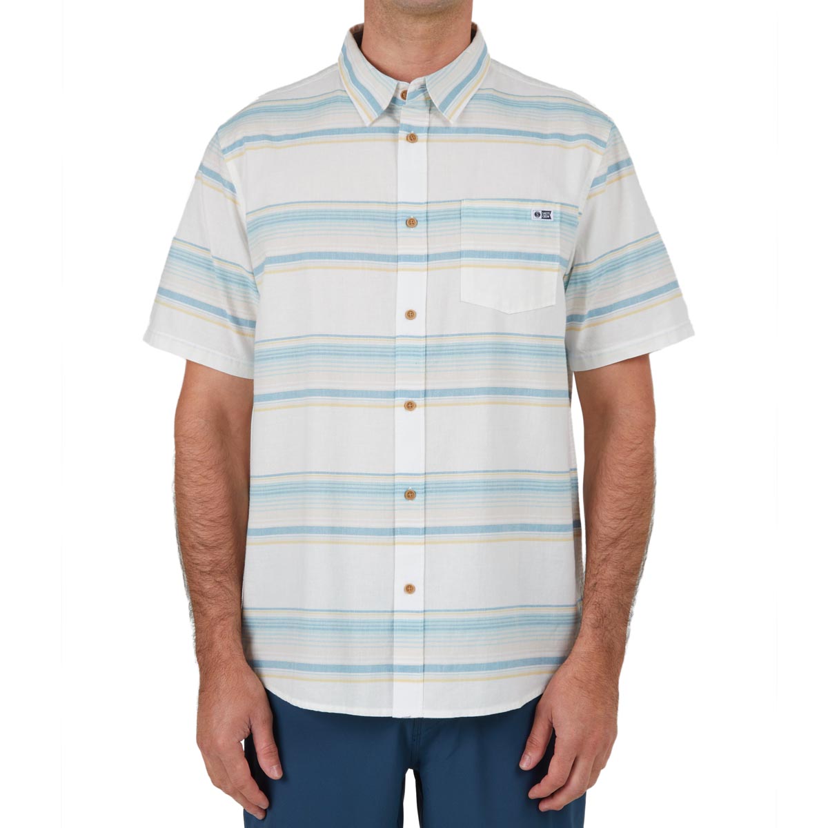 Salty Crew Cortes Woven Shirt - Off White image 1