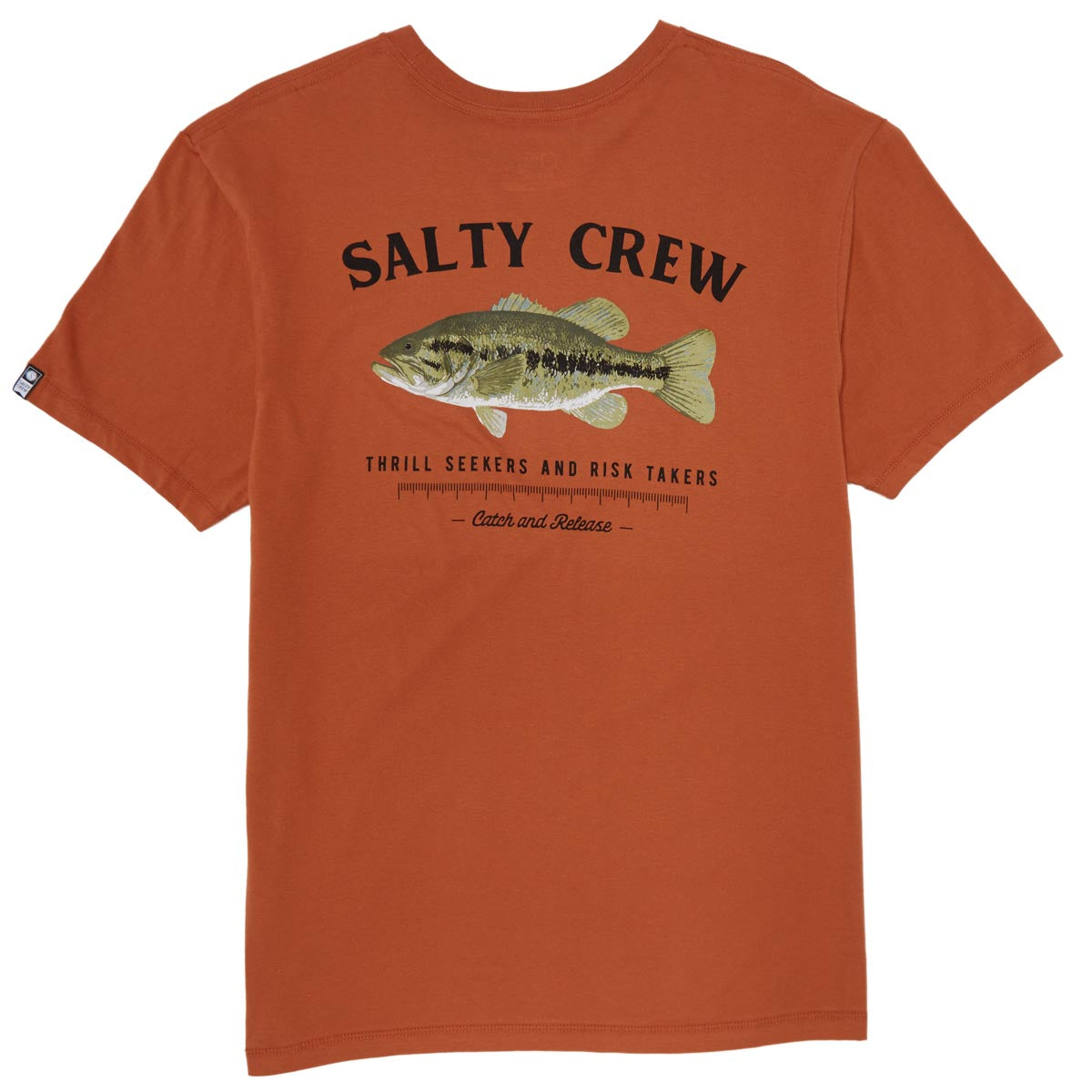 Salty Crew Bigmouth Premium T-Shirt - Rust image 1