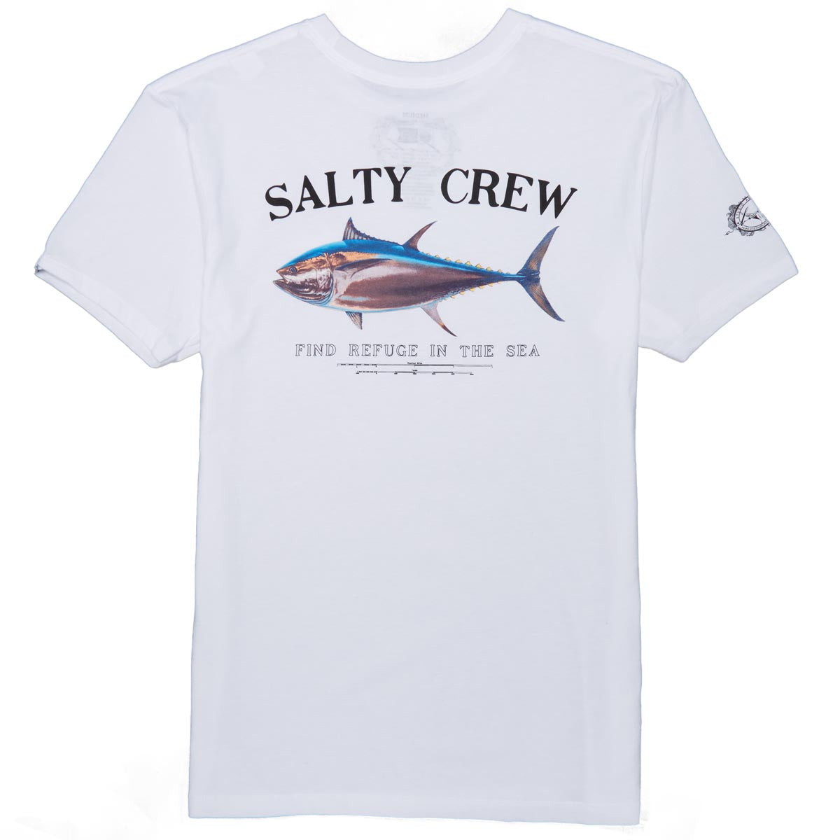 Salty Crew Big Blue T-Shirt - White image 1