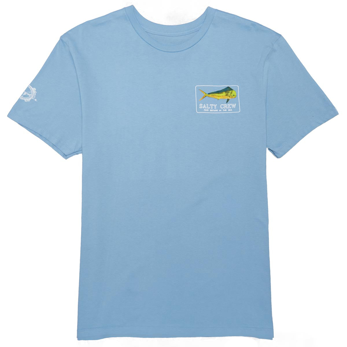 Salty Crew Golden Mahi Premium T-Shirt - Marine Blue image 2