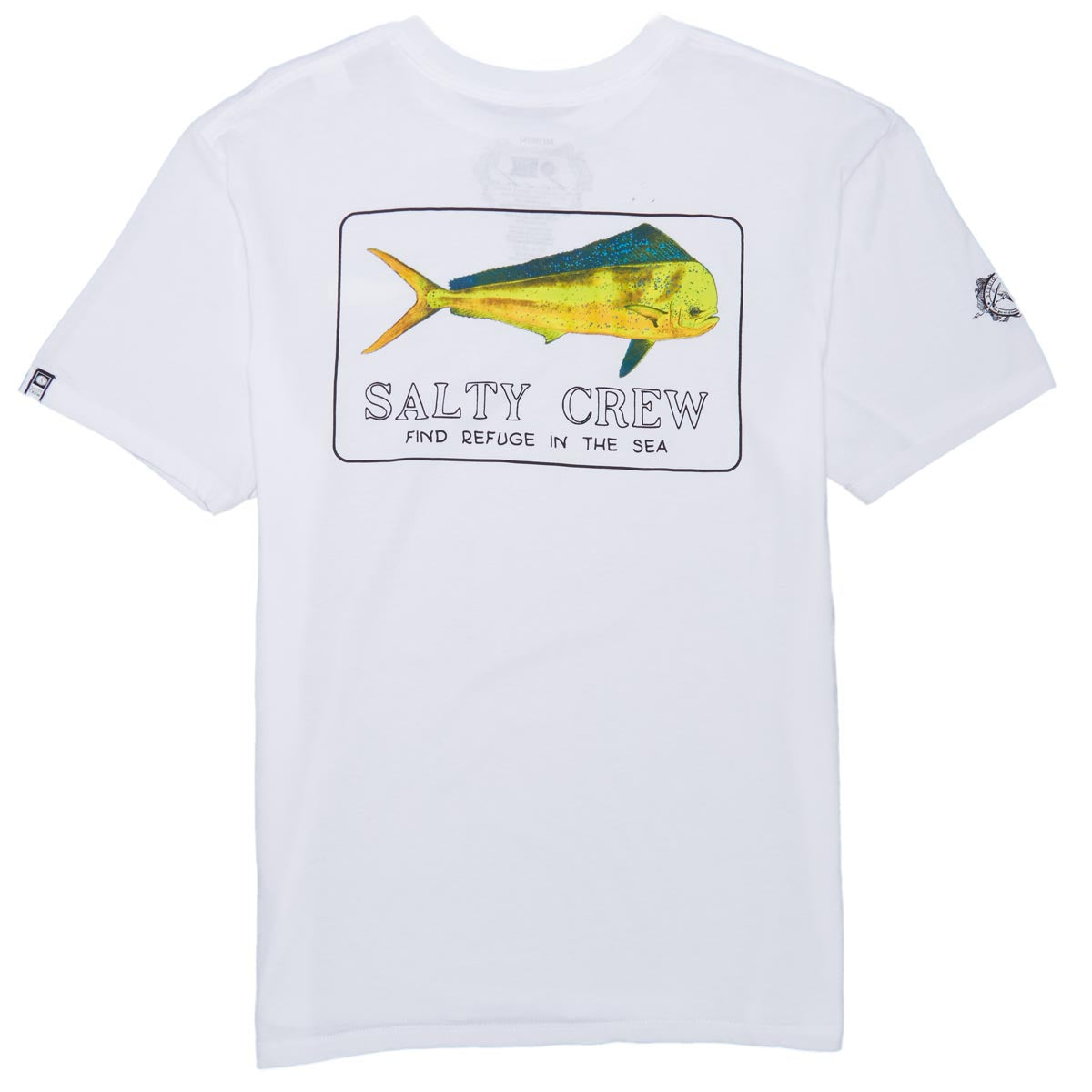 Salty Crew Golden Mahi Premium T-Shirt - White image 1