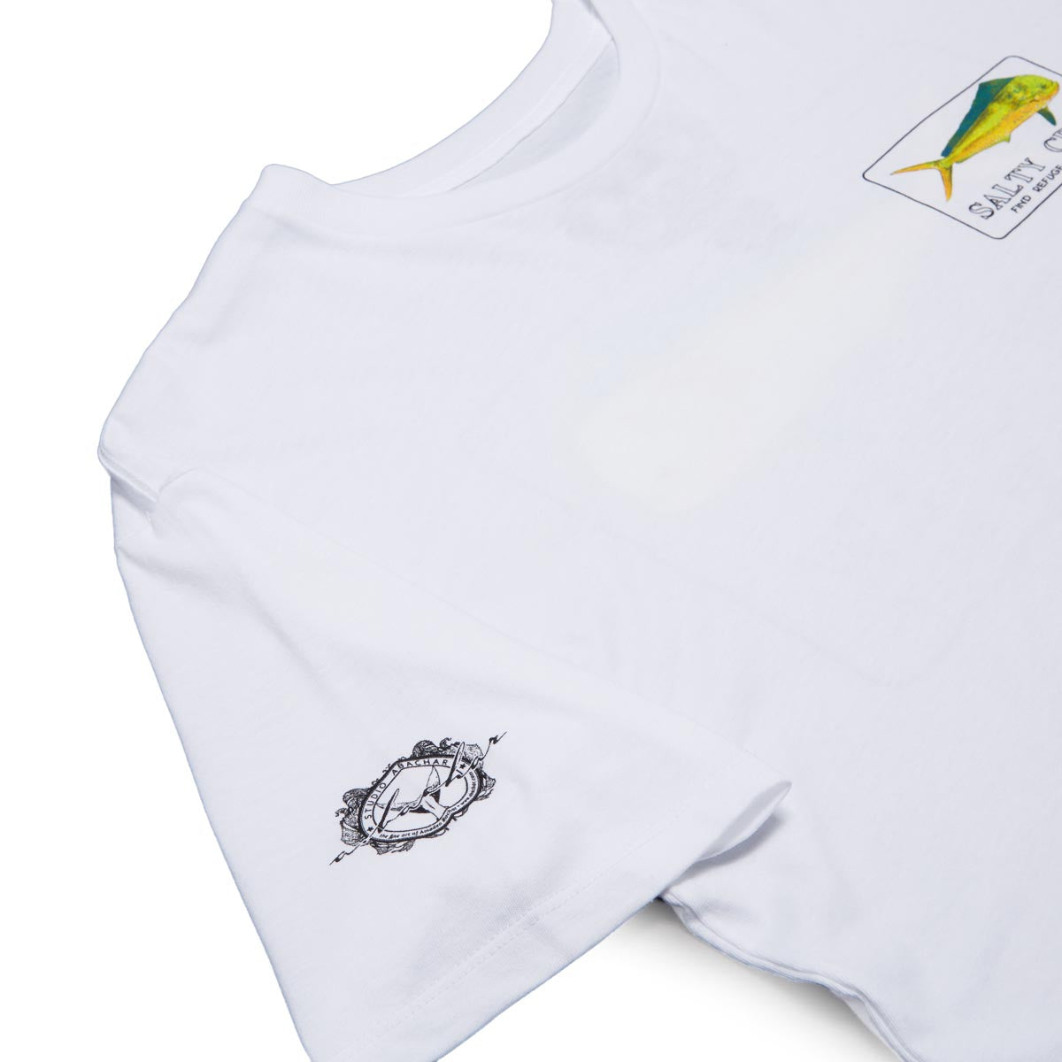 Salty Crew Golden Mahi Premium T-Shirt - White image 3