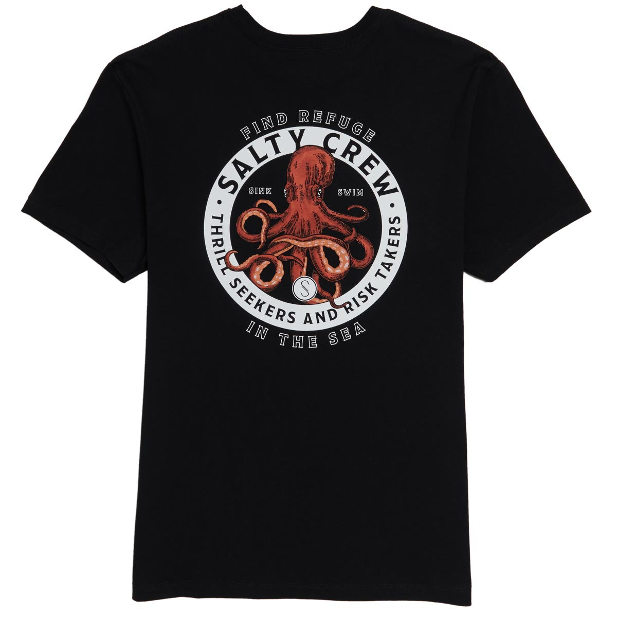 Salty Crew Deep Reach Premium T-Shirt - Black image 1