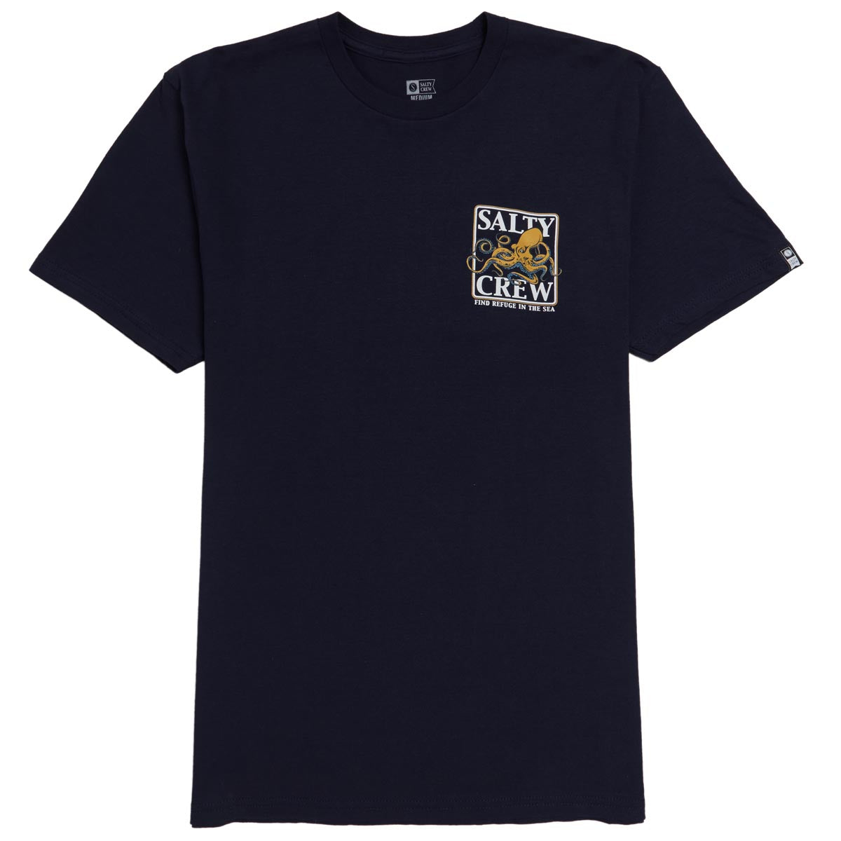 Salty Crew Ink Slinger Classic T-Shirt - Navy image 2