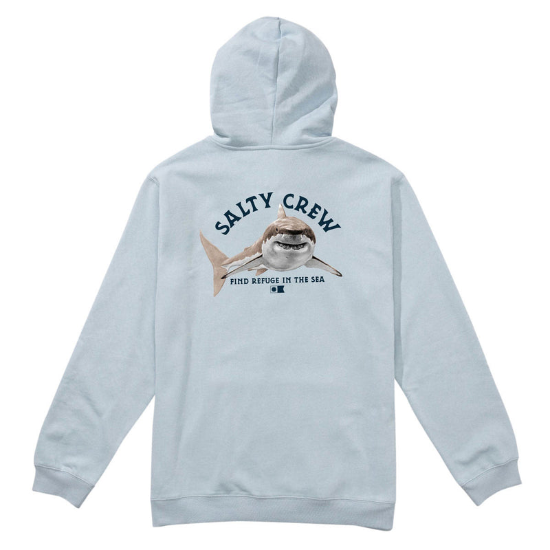 Salty Crew Lurking Fleece Hoodie - Blue Fog
