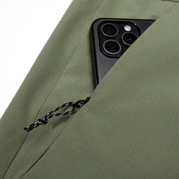 Salty Crew Stowaway Windbreaker Jacket - Four Leaf Clover