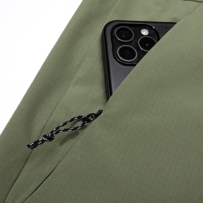 Salty Crew Stowaway Windbreaker Jacket - Four Leaf Clover