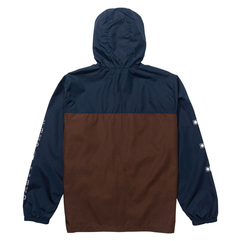 Salty Crew Surface Windbreaker Jacket - Friar Brown