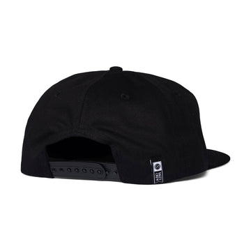 Salty Crew Seawater Snapback Hat - Black