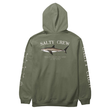 Salty Crew Bruce Hoodie - Dusty Olive
