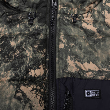 Salty Crew Barrier Hooded Jacket - Camo