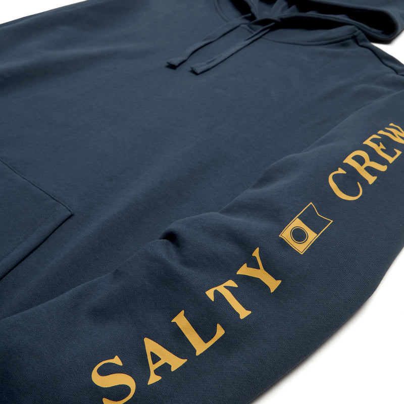 Salty Crew Refuge Hoodie - Midnight Navy