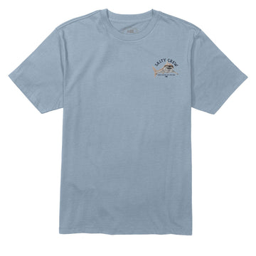 Salty Crew Lurking T-Shirt - Blue Fog