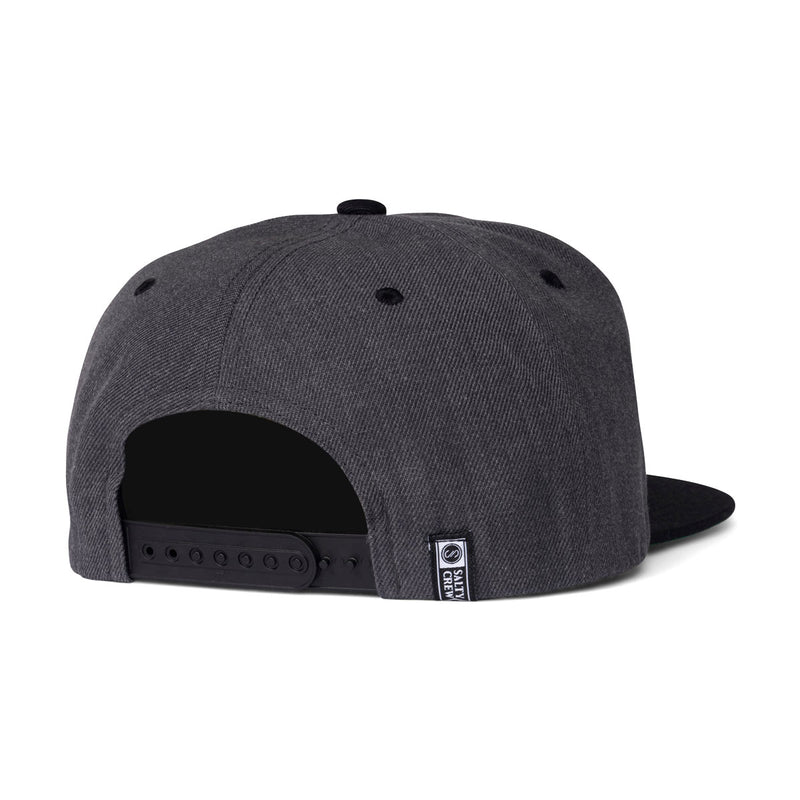 Salty Crew Lurking Snapback Hat - Dark Heather