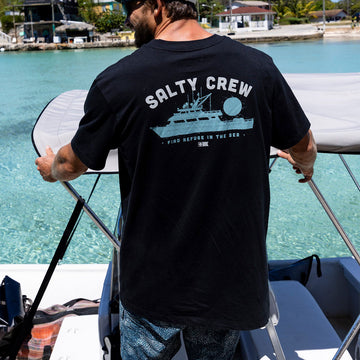Salty Crew Overnight T-Shirt - Black
