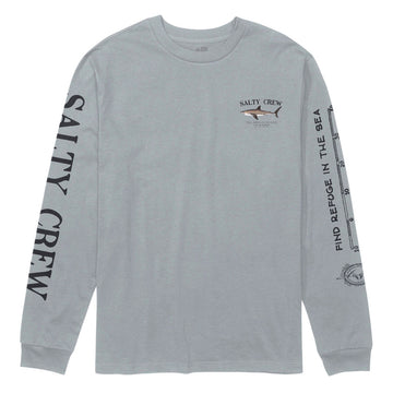 Salty Crew Bruce Long Sleeve T-Shirt - Quarry