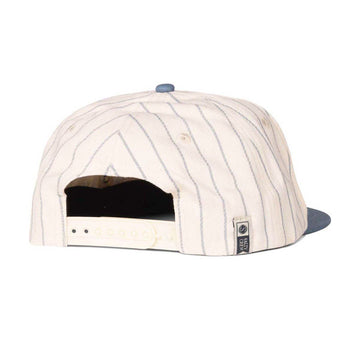 Salty Crew Fish Market Snapback Hat - Off White/Slate