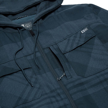 Salty Crew Fathom Jacket - Mid Blue