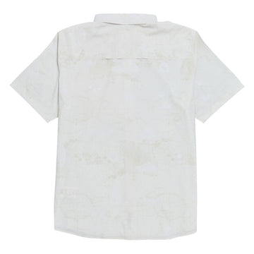 Salty Crew Flagship UV Button Up Shirt - Off White