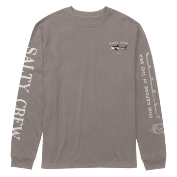 Salty Crew Bruce Long Sleeve T-Shirt - Cinder